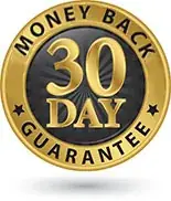 30-day money-back guarantee badge shown in supplied reference image